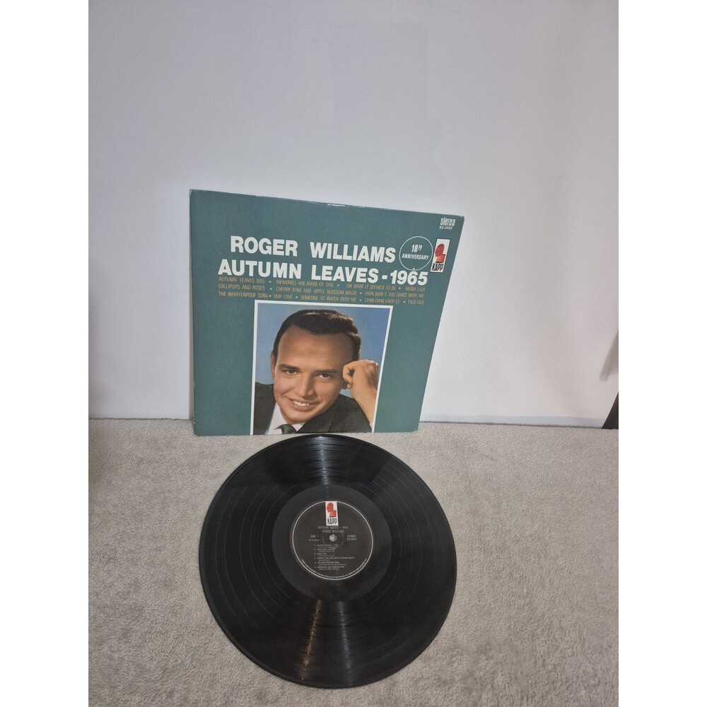 Roger Williams - Autumn Leaves - 1965 -  Vinyl Record KS-3452